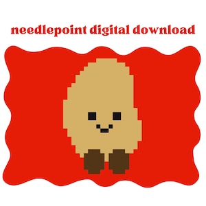Mini Potato - Digital Needlepoint Chart