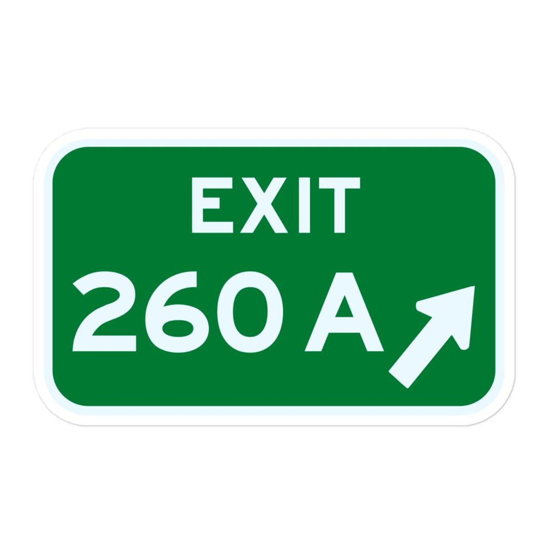Exit 260A Keizer Sticker – I-5 Oregon Freeway Sign | Local Vinyl Decal ...