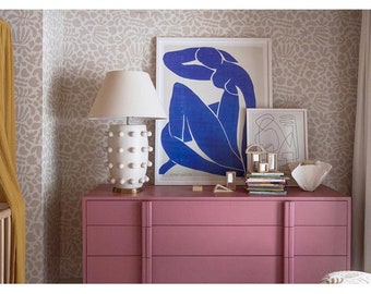 Removable Wallpaper // Muse in Desert //Perfect for renters and DIY crafters