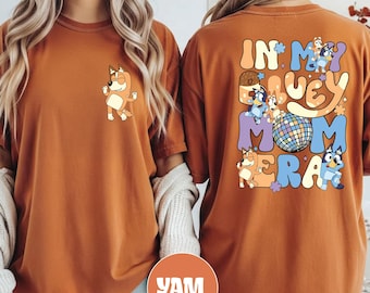 In My Mom Era Shirt - Dog Mom Shirt Gift for Mom t-shirt Mama outfit