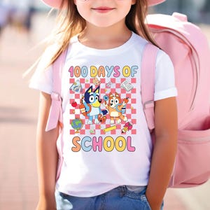100 Days of School Shirt 100th Day Of School Shirt 100 Days Brighter Shirt Toddler Shirt 100th Day Of School Celebration Tee Student Gif