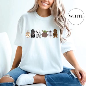 Comfort Colors Disney Star Wars Shirt Star Wars Characters shirt Disney Family T-Shirt Star Wars Tee Star Wars Squad Gift Disneyworld shirt