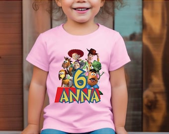 Toy Story Birthday Shirt Custom Toy Story Shirt Toy Story Birthday Girl Shirt Toy Story Birthday Boy Shirt Woody Shirt personalized shirt