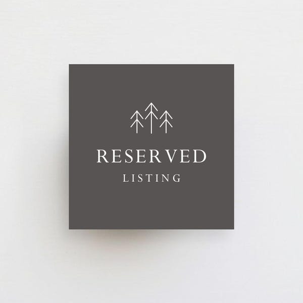Reserved for Allison