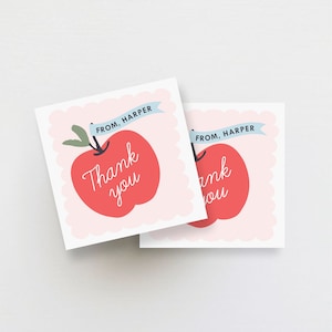 Set of 24 Teacher Appreciation Labels  | Gift Stickers | Teacher Gift Label | Education Label | Label For Teacher Gift