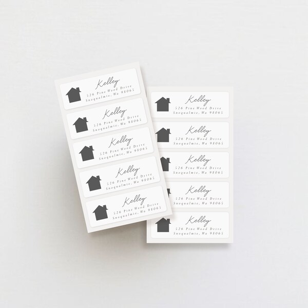 Printable Return Labels Etsy