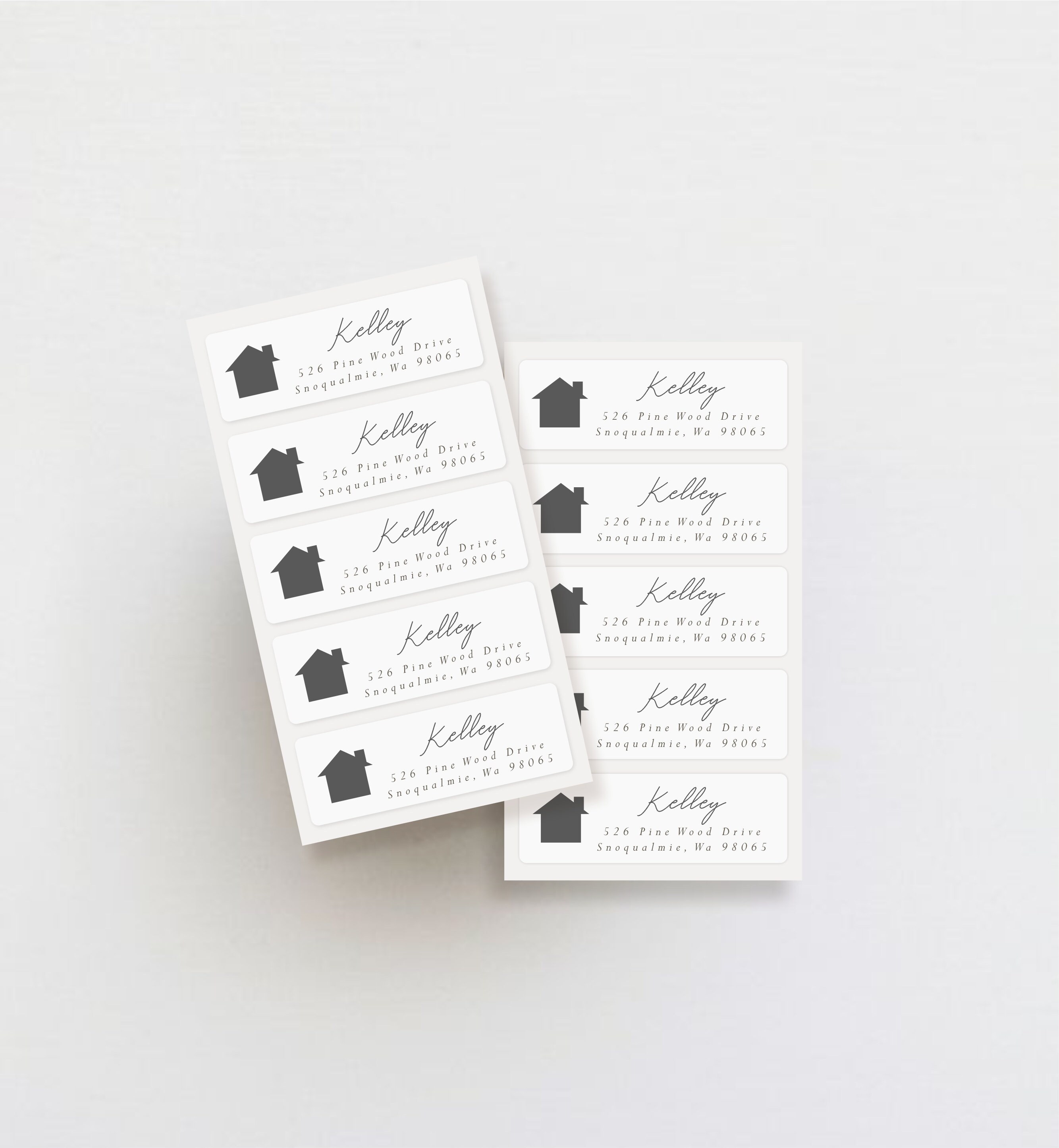 personalized return address labels, good to be home address labels, weatherproof address labels, return address stickers, house label