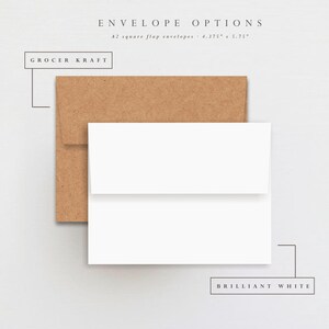 Personalized Wildflower Stationery Set: Floral Note Cards image 2