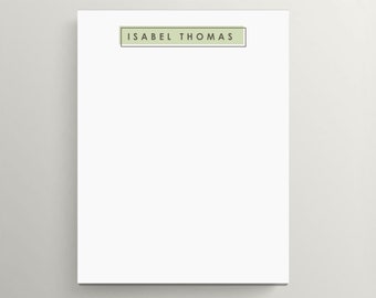 Personalized Notepad | Professional Notepad | Minimalist Design | Bold Color | Modern Design