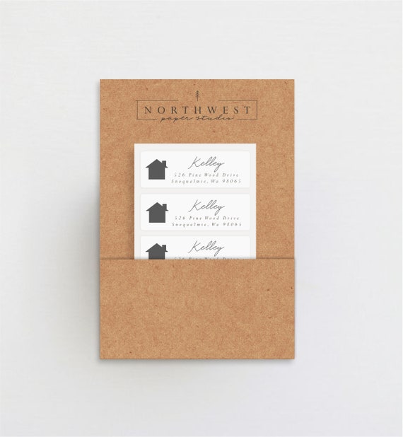 personalized return address labels, good to be home address labels, weatherproof address labels, return address stickers, house label