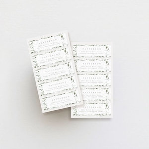 Laurel Greenery Address Labels: Personalized Return Address Stickers