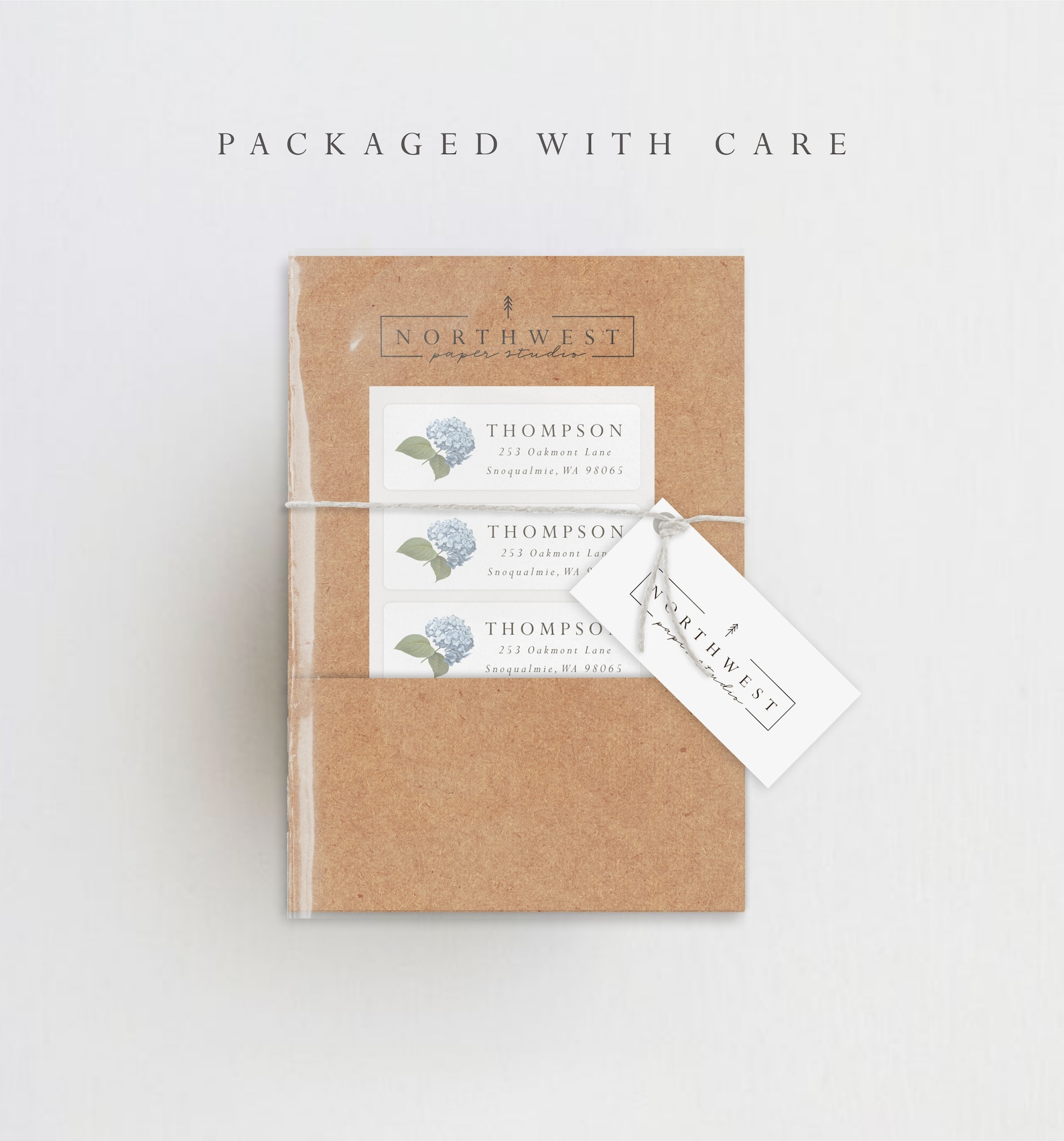 Hydrangea Label Vintage Hydrangea Address Labels: Personalized Weatherproof Stickers - Etsy