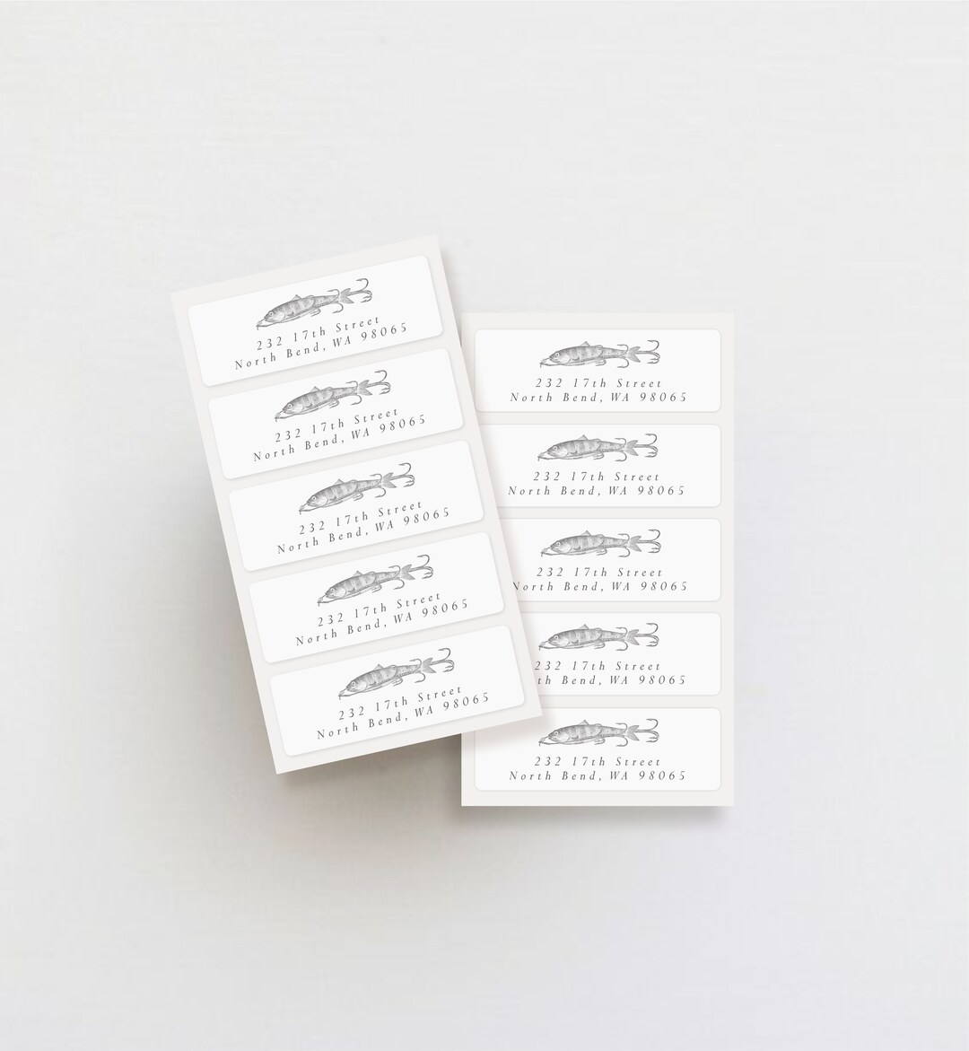 Set of 30 Address Labels Weatherproof Labels Return Address Stickers