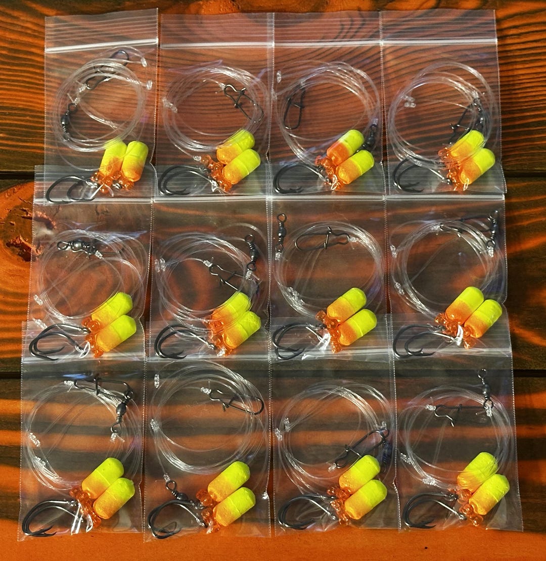 12 - Hi-low, Surf Fishing Rigs, Pompano, Whiting, Snappers, Spots ...