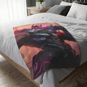 Manta League of Legends, manta personalizada, manta especial, manta para adultos y niños, manta portátil para sofá, regalo.