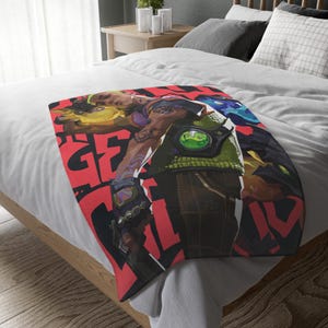 Manta Valorant, manta personalizada, manta especial, manta para adultos y niños, manta portátil para sofá, regalo.