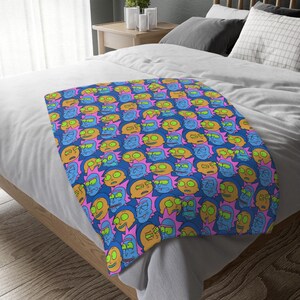 Manta de Rick y Morty, manta personalizada, manta especial, manta para adultos y niños, manta portátil para sofá, manta para acampar, regalo