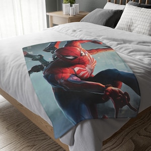 Manta de Spider Man, manta de película, manta personalizada, manta especial, manta para adultos y niños, manta portátil para sofá, regalo.