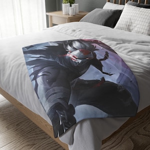 Manta League of Legends, manta personalizada, manta especial, manta para adultos y niños, manta portátil para sofá, regalo.