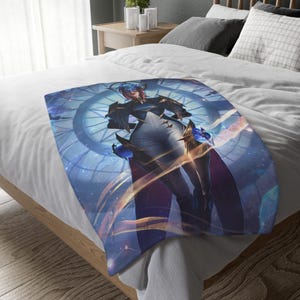 Manta League of Legends, manta personalizada, manta especial, manta para adultos y niños, manta portátil para sofá, regalo.