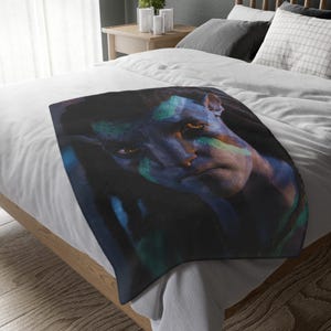 Avatar: Manta El Camino del Agua, manta personalizada, manta especial, manta para adultos y niños, manta de sofá, manta de fútbol, manta portátil de regalo.