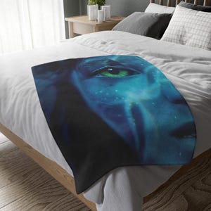 Avatar: Manta El Camino del Agua, manta personalizada, manta especial, manta para adultos y niños, manta de sofá, manta de fútbol, manta portátil de regalo.