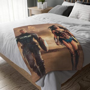 Manta del Capitán América Los Vengadores, manta personalizada, manta especial, manta para adultos y niños, manta portátil para sofá, regalo