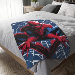 Manta de Spider Man, manta de película, manta personalizada, manta especial, manta para adultos y niños, manta portátil para sofá, regalo.