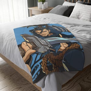 Manta League of Legends, manta personalizada, manta especial, manta para adultos y niños, manta portátil para sofá, regalo.