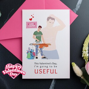 Tarjeta imprimible para el día de San Valentín / Tarjeta del día de San Valentín / Tarjeta de felicitación / Feliz día de San Valentín / Carta de amor / Regalo para ella / Tarjeta de San Valentín