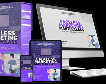 Gids voor gezichtsloze digitale marketing (met BONUS-inhoud) - Alles wat je moet weten om vanuit huis een anoniem bedrijf te starten