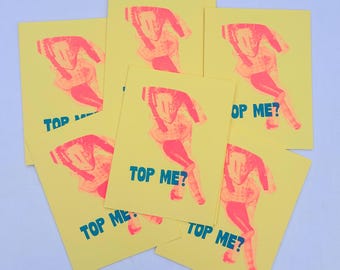 Top Me Queer Celebration Card