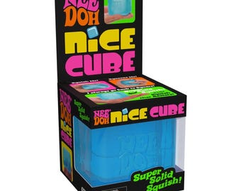 Nee Doh Nice Cube Sensory Fidget Toy – Stress Relieving Squishy Ball