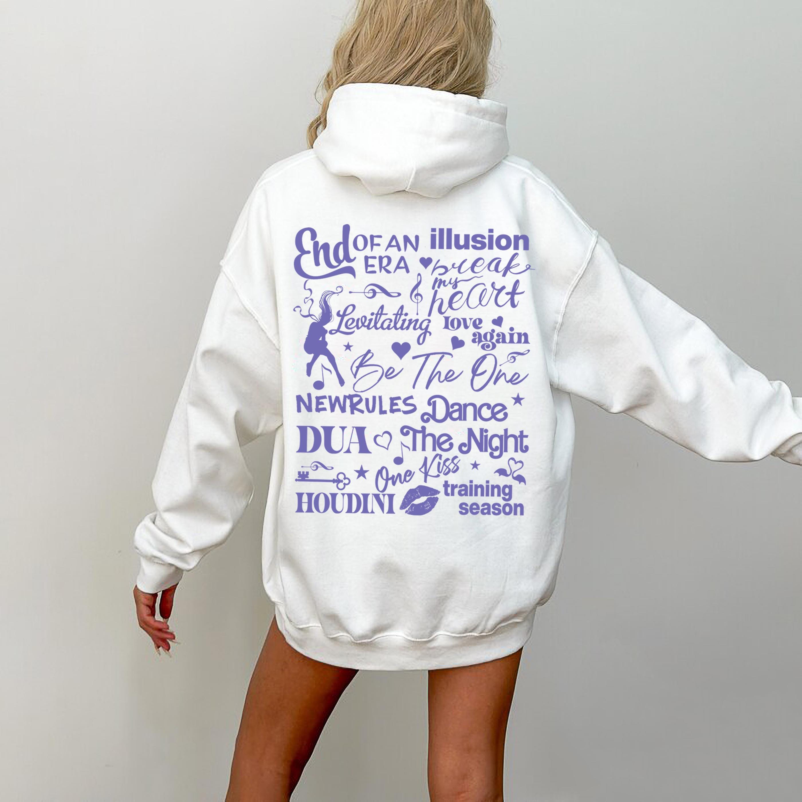 Dua Lipa HOUDINI パーカー 青 フーディ デュア リパ Dua Lipa Hoodie | eBay