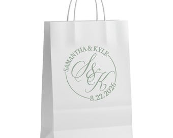 Custom Listing 75 White Bags, Small Hotel Wedding Guests Bags