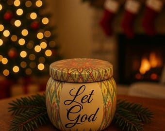 Custom Candle - Colorful Container