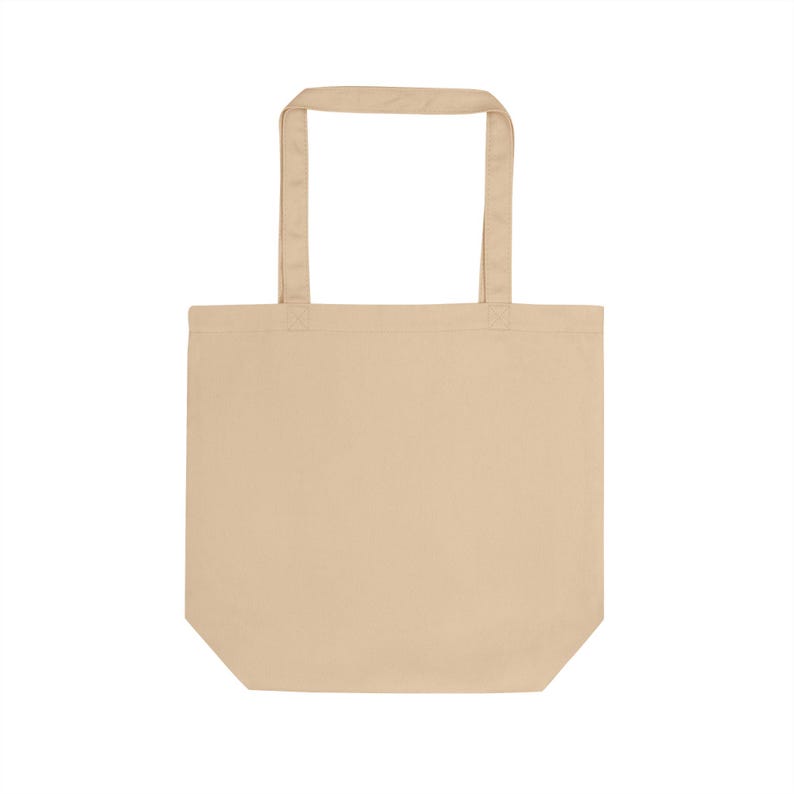 Wildflower Tote Bag for Books & Market Finds — Vintage Wildflower Meadow, Botanical Cotton Canvas Bag image 3