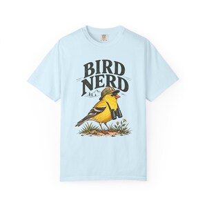 Birdwatching T-Shirt - Bird Nerd, Vintage Goldfinch Graphic Tee for Bird Lovers image 13