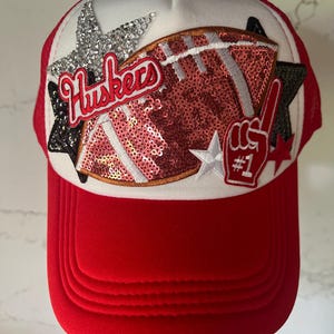 Custom Nebraska Cornhusker Hat