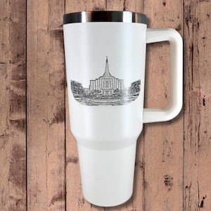 Personalized LDS Temple Tumbler