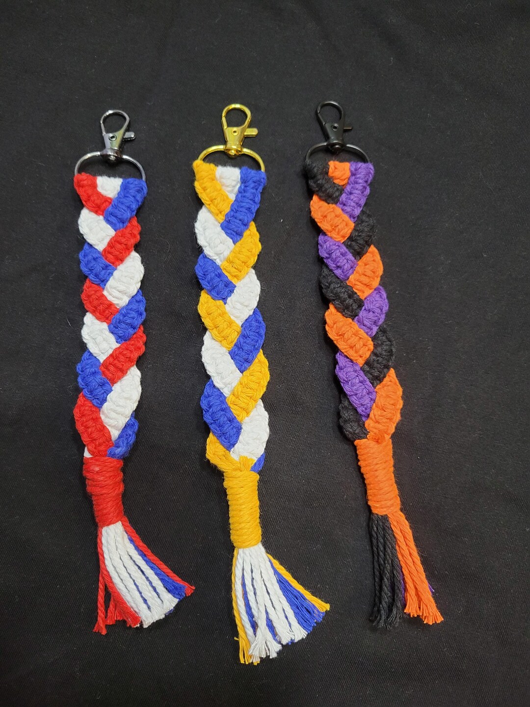 716 Custom Macrame Keychains - Etsy