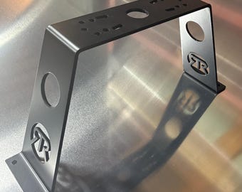 Single 8" Over Pedal Fish Finder/Graph Mount