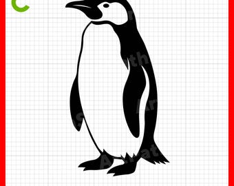 Penguin SVG Simple Design for Cricut – svg, pdf, png, eps files – Perfect for Vinyl Stickers, Decor, and T-Shirts.