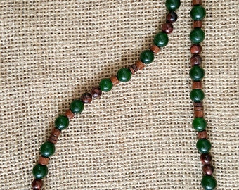Men's Classic Irish Gemstone Necklace