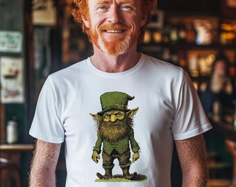 Grumpy Leprechaun Unisex T-shirt | Original Design | Multiple Colors | St. Patrick’s Day Shirt | Leprechaun Tee | Funny St. Patrick’s Tee