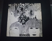 Vintage Beatles Revolver Record Album from Spain - Odeon - MOCL 5308 - Barcelona - vinyl