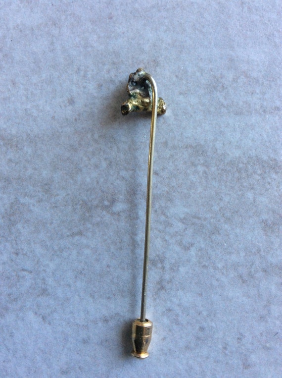 Vintage nugget tie stick pin - image 4