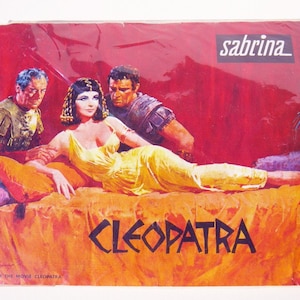 Elizabeth Taylor Cleopatra Movie promotional stockings- Vintage  SALE