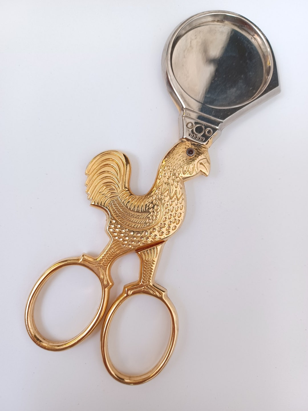 Vintage Egg Topper Scissors Chicken Soft Boiled Egg Cutter Etsy