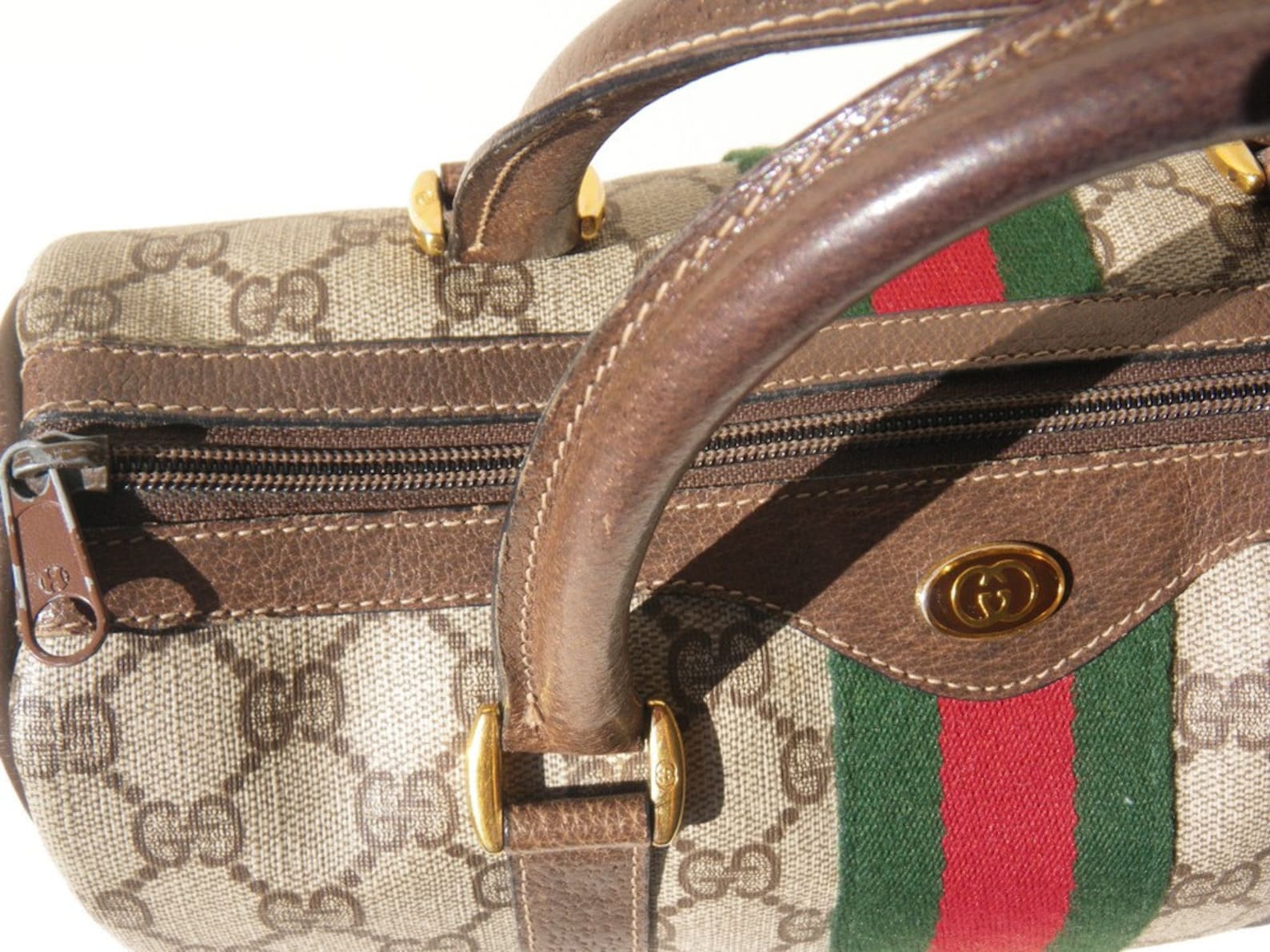 Authentic Vintage Gucci Speedy Boston Doctor Handbag 1980s Etsy